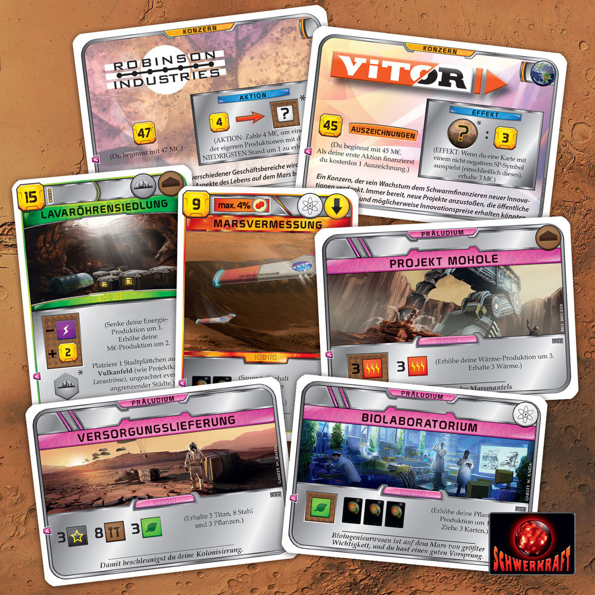 Terraforming Mars: Präludium Detail