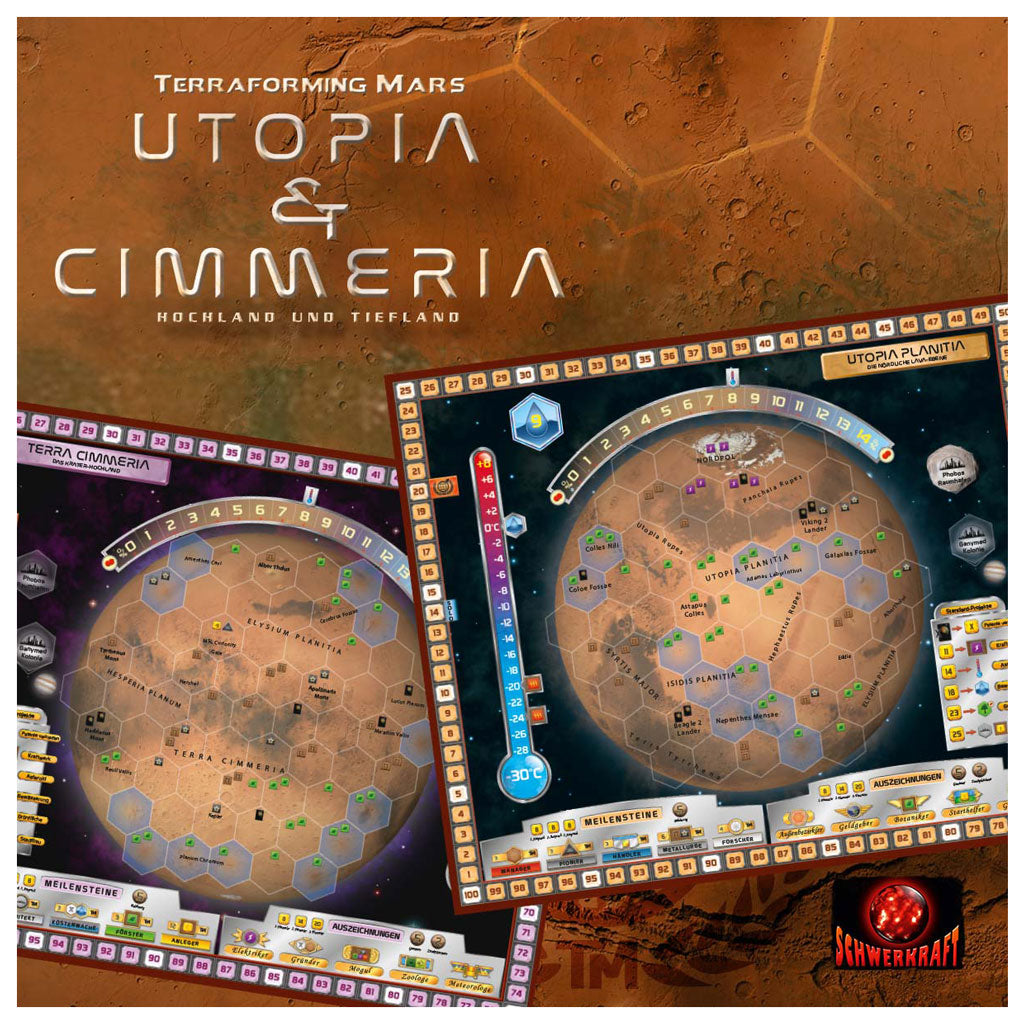 Terraforming Mars: Utopia & Cimmeria