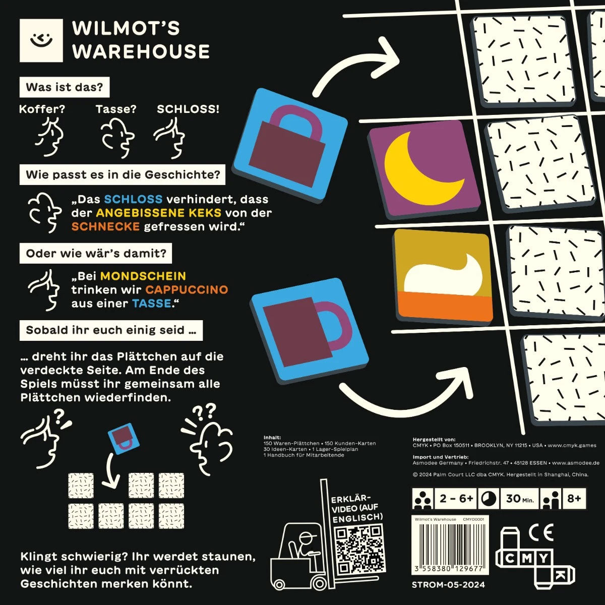 Wilmot's Warehouse Rückseite