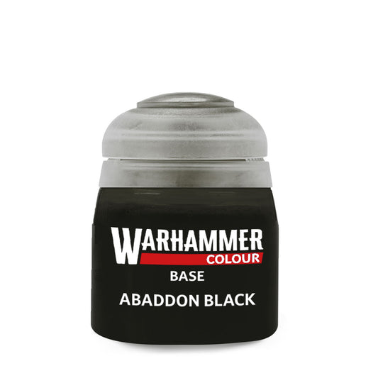 Warhammer Colour - Base: Abaddon Black