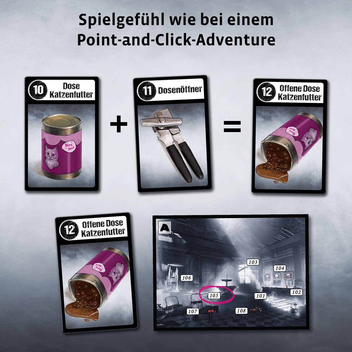 Adventure Games - Die Akte Gloom City Detail