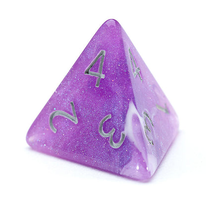 Aether Dice: Amethyst (Premium 7er Würfelset)