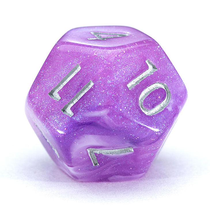 Aether Dice: Amethyst (Premium 7er Würfelset)