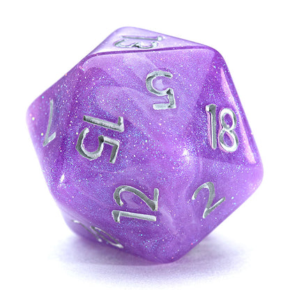 Aether Dice: Amethyst (Premium 7er Würfelset)