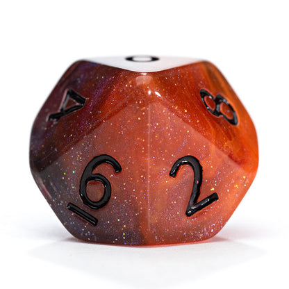 Aether Dice: Fireball (Premium 7er Würfelset)