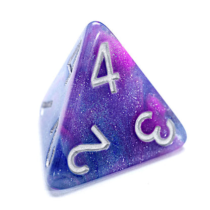 Aether Dice: Galaxy (Premium 7er Würfelset)