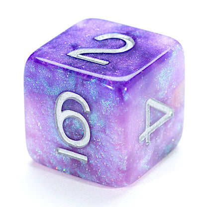 Aether Dice: Galaxy (Premium 7er Würfelset)