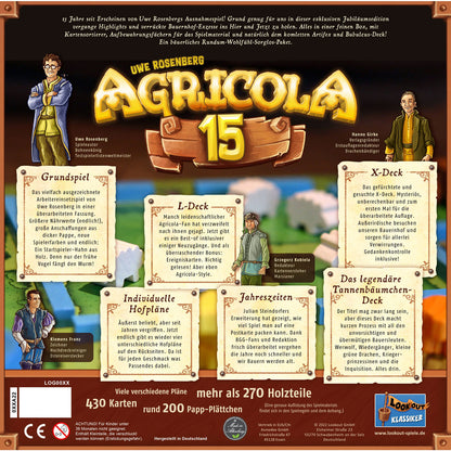 Agricola - 15 Jahre Jubiläumsbox Rückseite