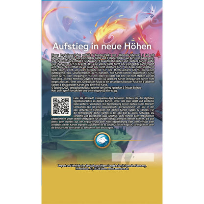 Altered: Himmels-Odyssee (Pre-Release-Paket) Rückseite