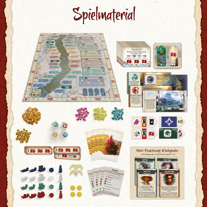 Am Goldenen Fluss Spielmaterial