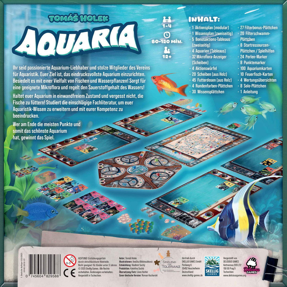Aquaria Rückseite