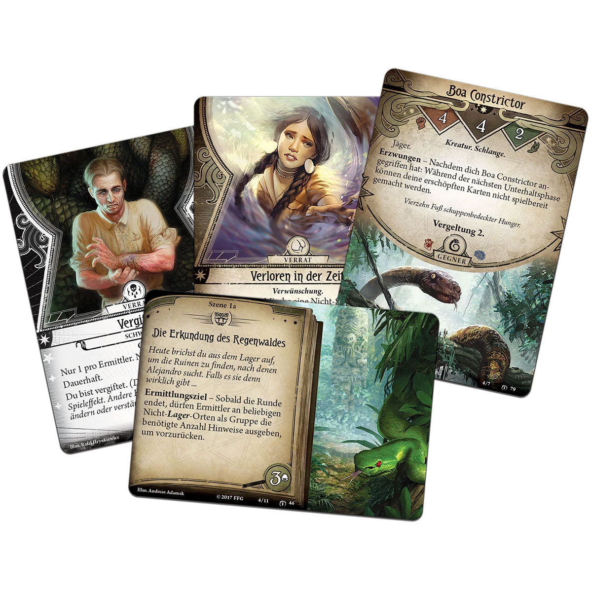 Arkham Horror: Das Kartenspiel – Das vergessene Zeitalter (Kampagnen-Erweiterung) Detail