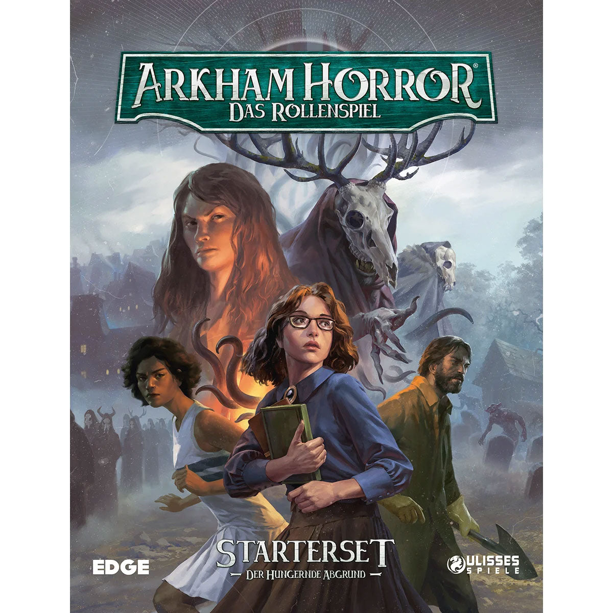 Arkham Horror: Das Rollenspiel - Starterset: Der Hungernde Abgrund Cover