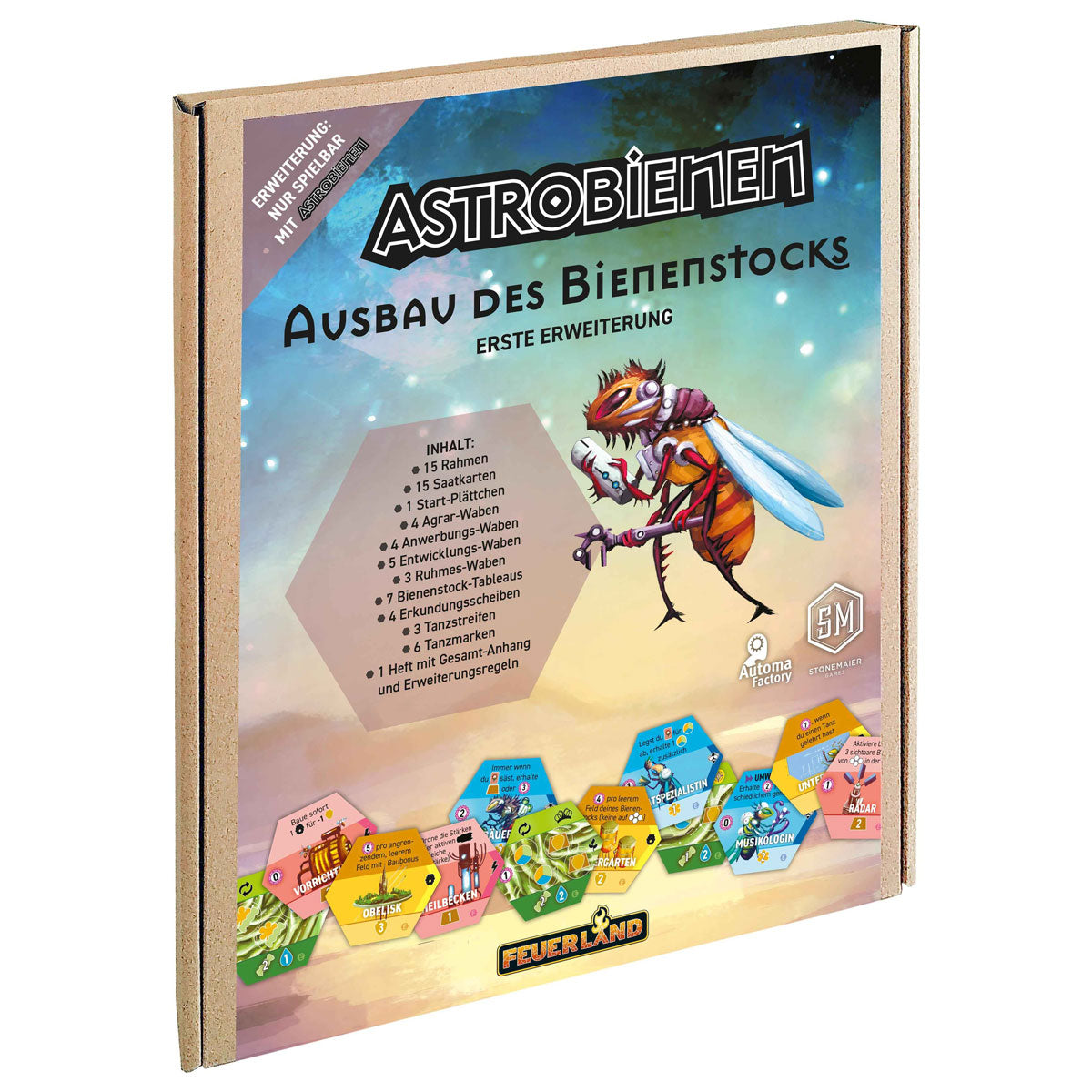 Astrobienen: Ausbau des Bienenstocks