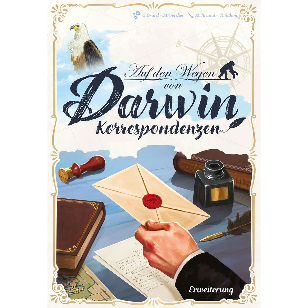 Auf den Wegen von Darwin: Korrespondenzen Cover