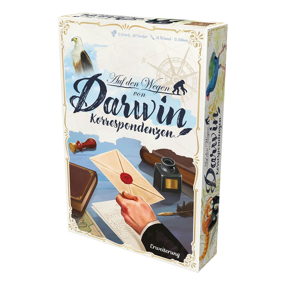 Auf den Wegen von Darwin: Korrespondenzen Box
