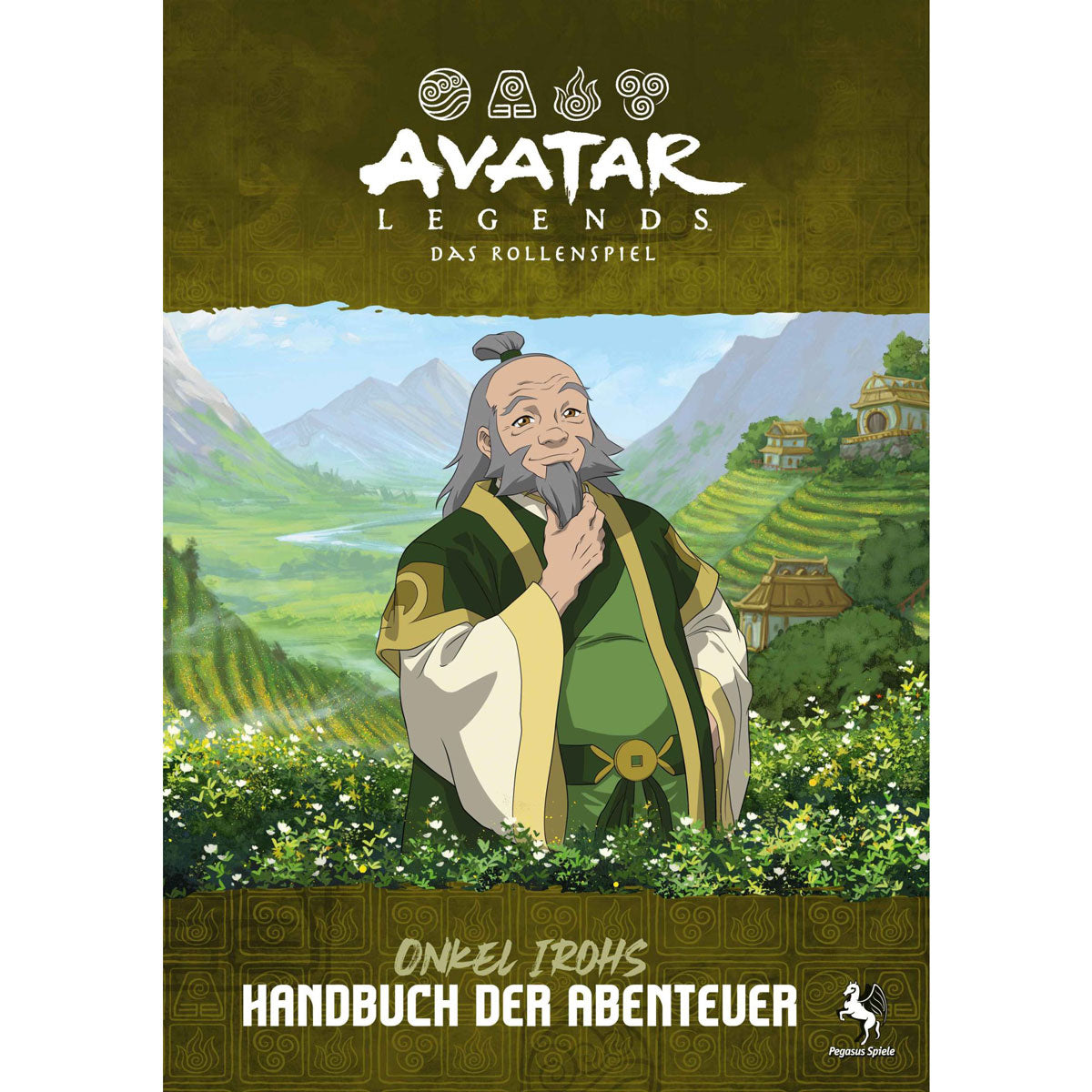 Avatar Legends - Das Rollenspiel: Onkel Irohs Handbuch der Abenteuer Cover