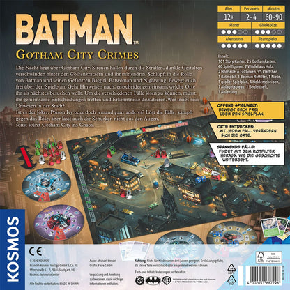 Batman - Gotham City Crimes Rückseite