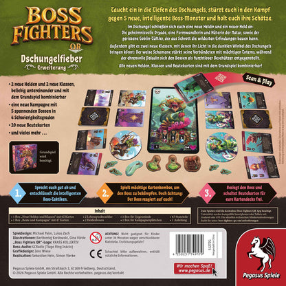 Boss Fighters QR: Dschungelfieber Rückseite
