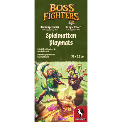 Boss Fighters QR Spielmatten: Dryade und Goblin Cover