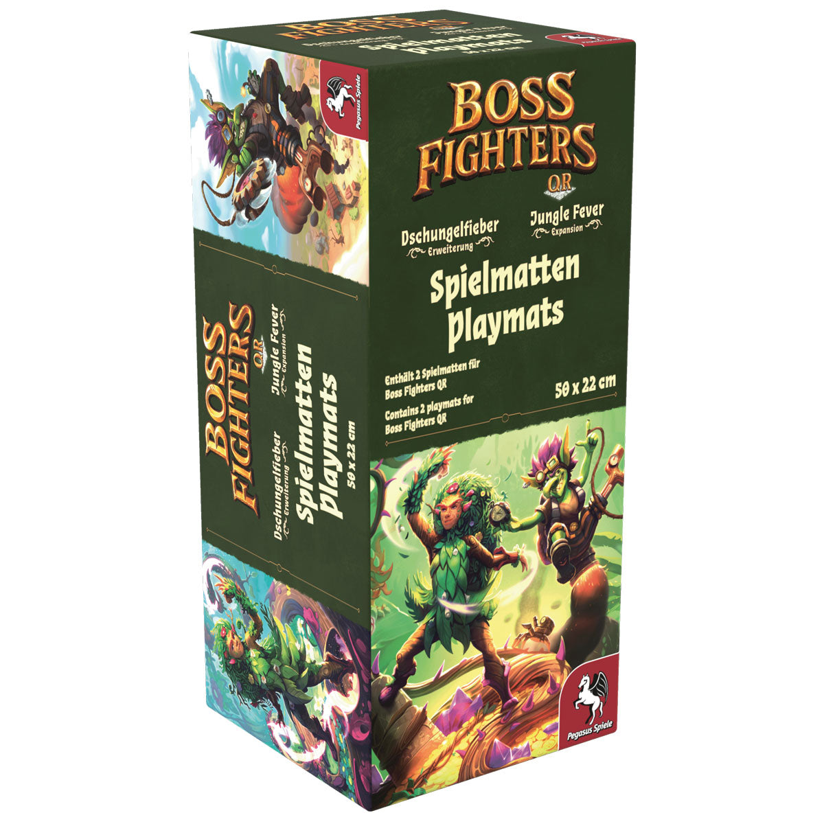 Boss Fighters QR Spielmatten: Dryade und Goblin