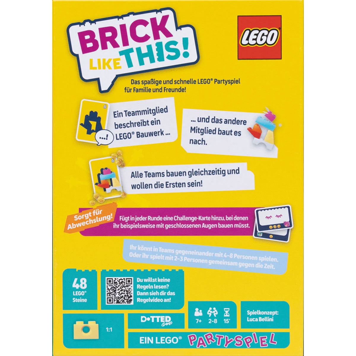 Brick Like This! Rückseite