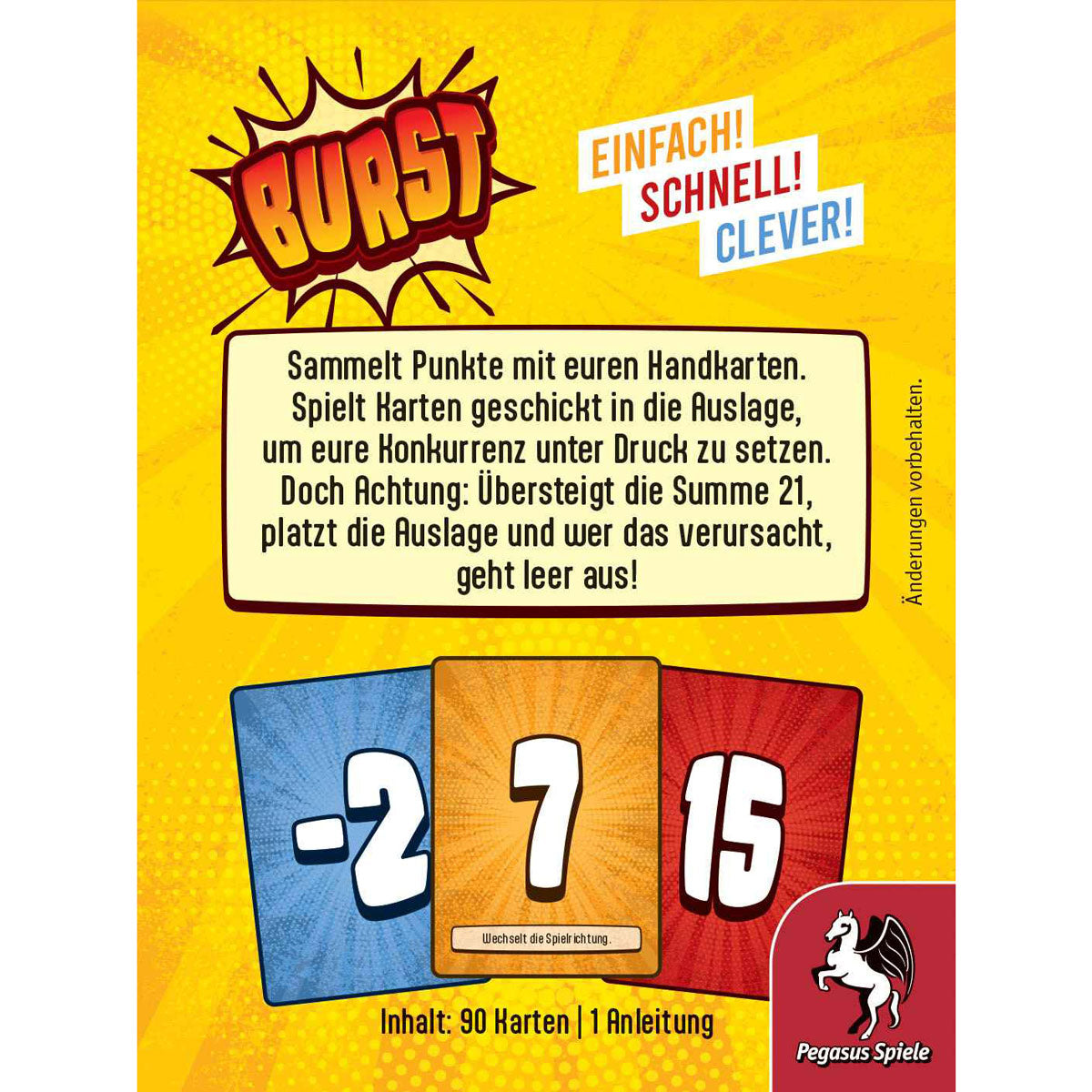 Burst Rückseite