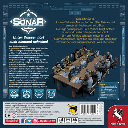 Captain Sonar Rückseite