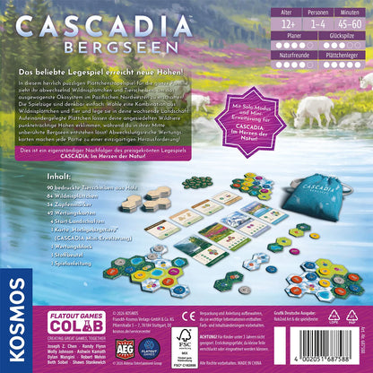 Cascadia Bergseen Rückseite