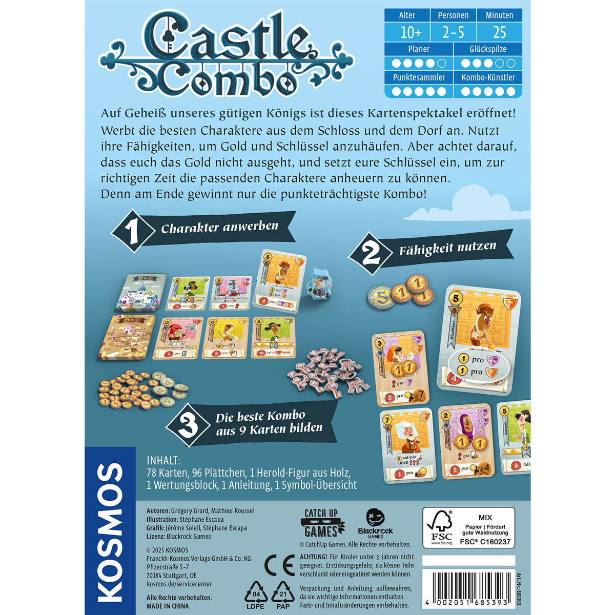 Castle Combo Rückseite