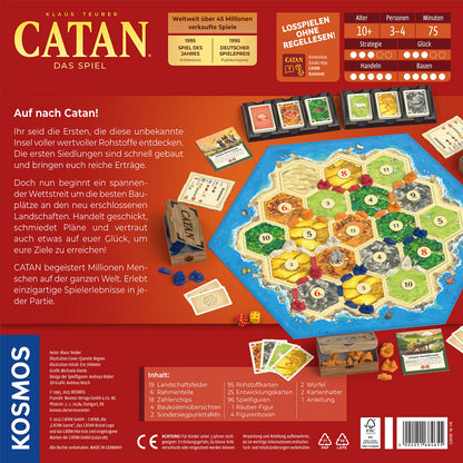 CATAN - Das Spiel Rückseite