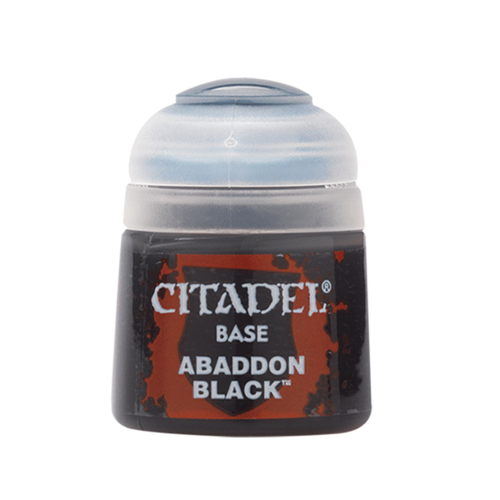 Citadel Colour - Base: Abaddon Black (21-25)