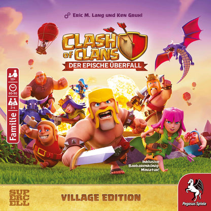 Clash of Clans: Der Epische Überfall Cover