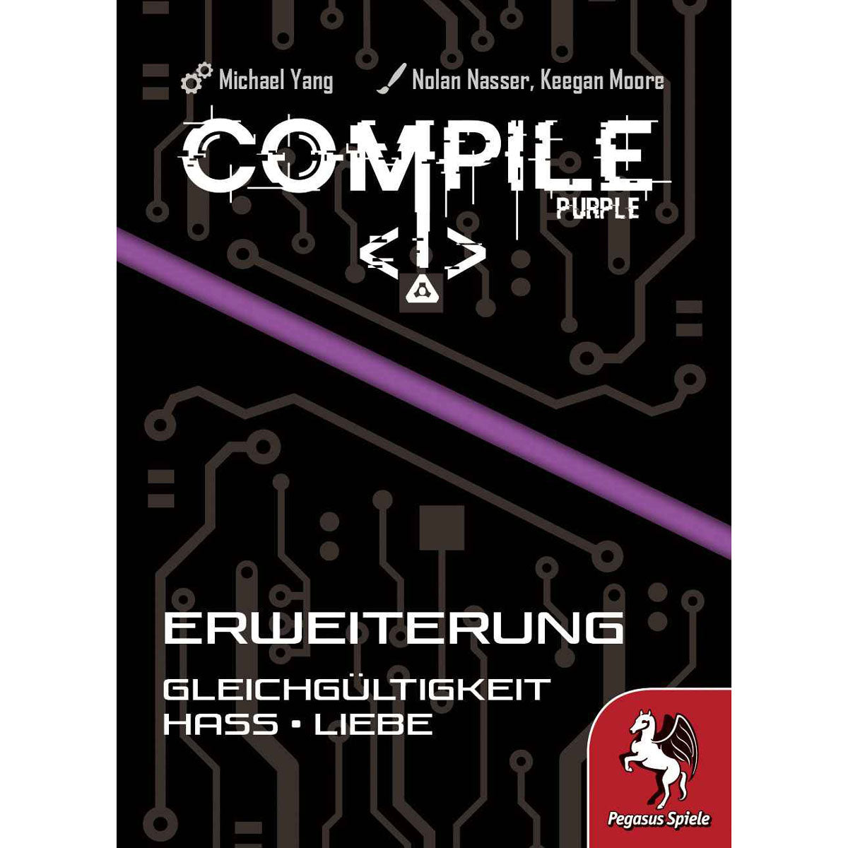 Compile (Purple): Gleichgültigkeit, Hass, Liebe Cover