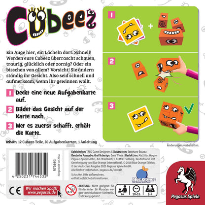 Cubeez Rückseite