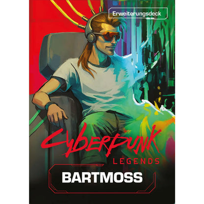 Cyberpunk Legends: Into the Night - Bartmoss Erweiterungsdeck Cover