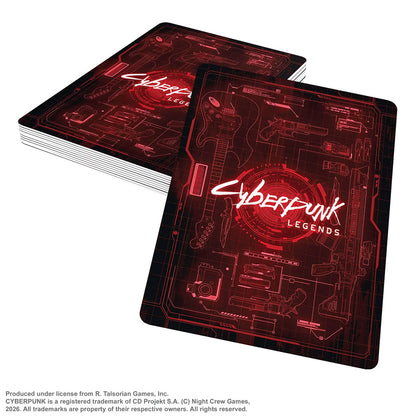 Cyberpunk Legends: Into the Night - Bartmoss Erweiterungsdeck Detail