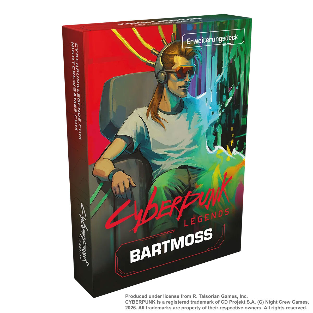 Cyberpunk Legends: Into the Night - Bartmoss Erweiterungsdeck