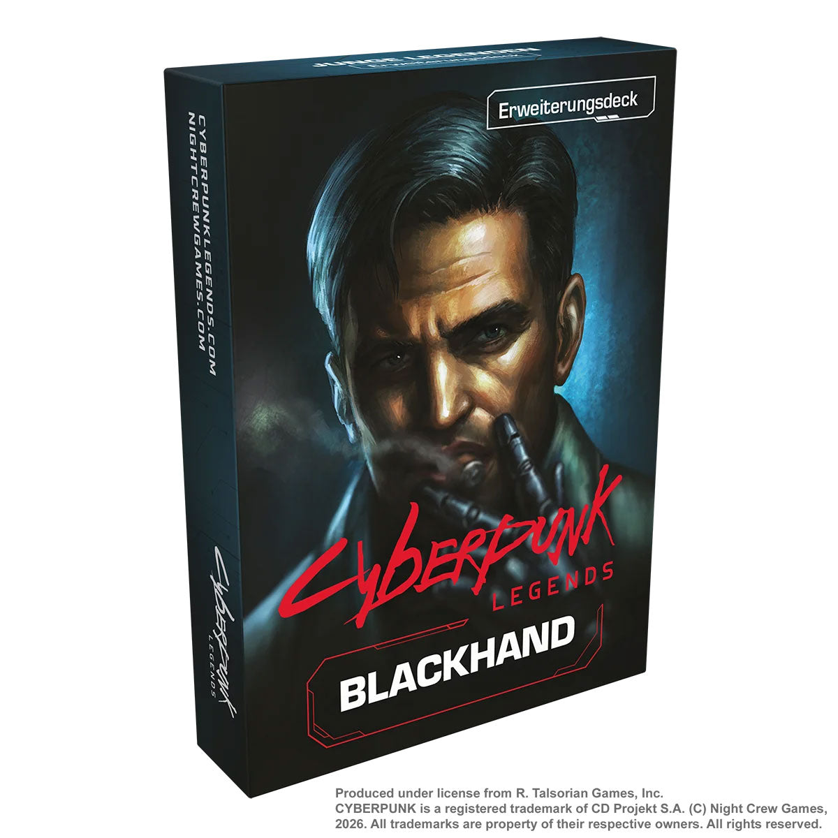 Cyberpunk Legends: Into the Night - Blackhand Erweiterungsdeck