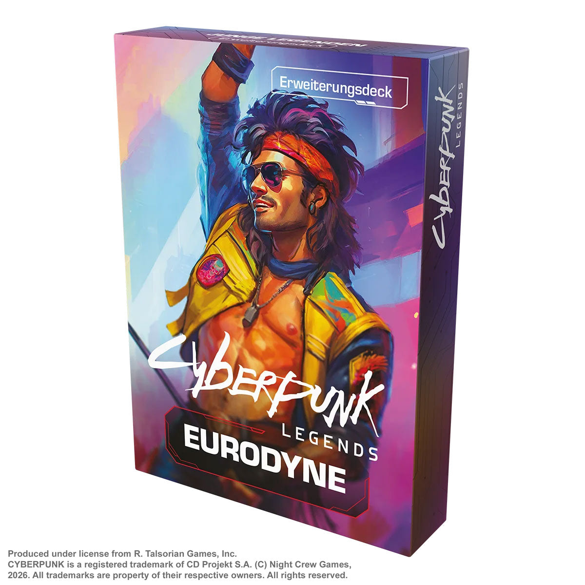 Cyberpunk Legends: Into the Night - Eurodyne Erweiterungsdeck Box