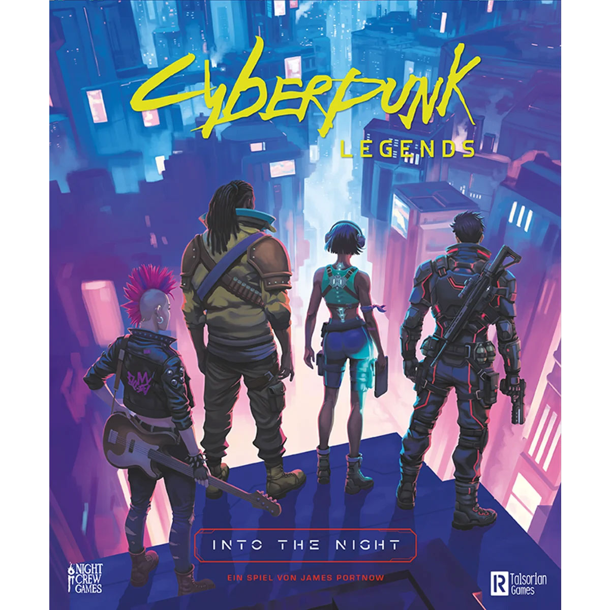 Cyberpunk Legends: Into the Night Cover