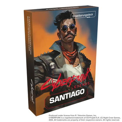 Cyberpunk Legends: Into the Night - Santiago Erweiterungsdeck