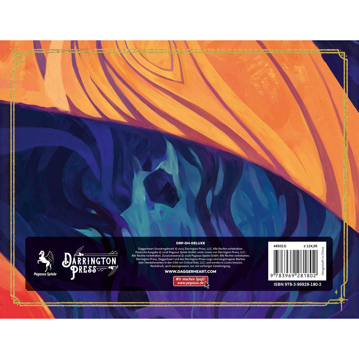 Daggerheart Deluxe-Ausgabe Rückseite