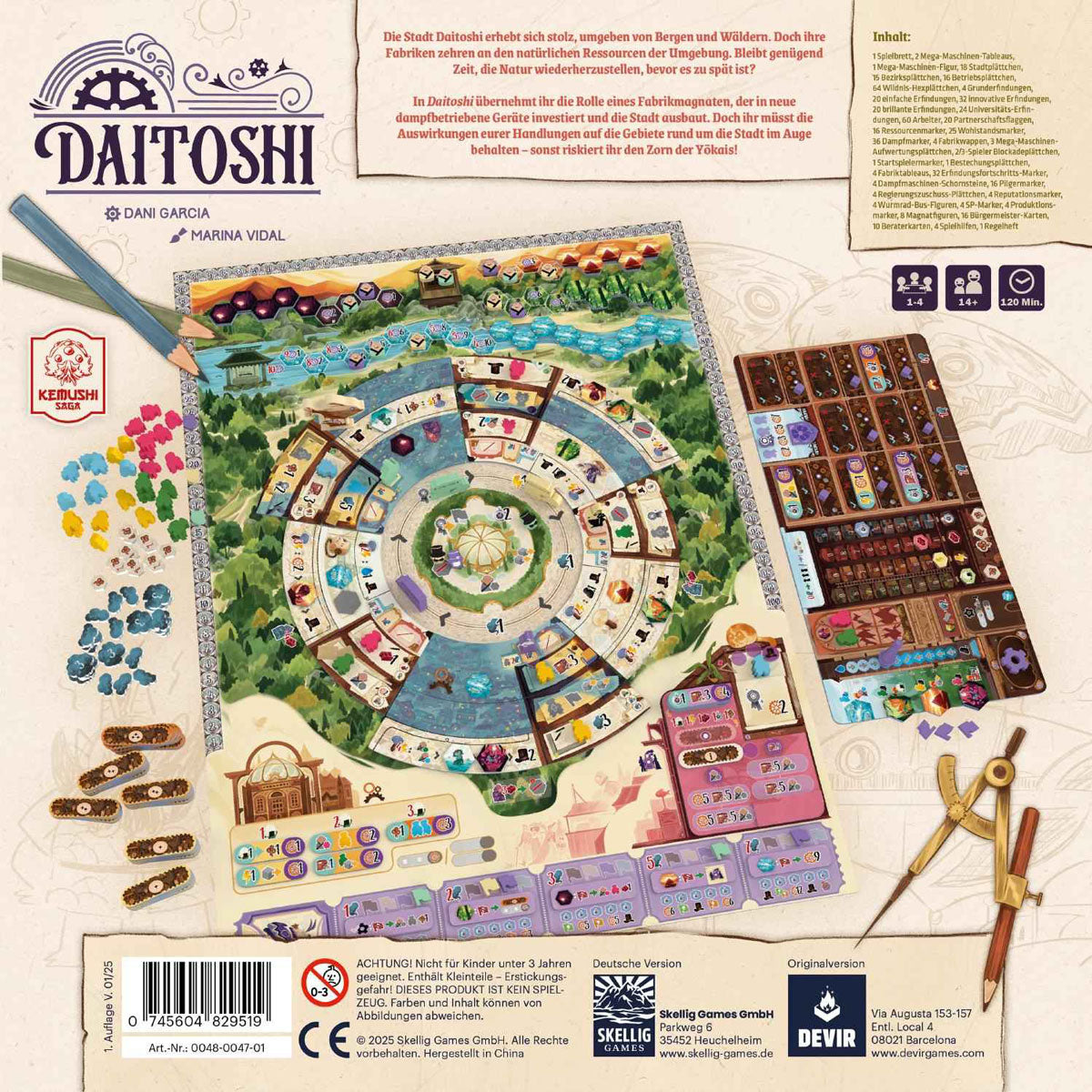 Daitoshi Rückseite