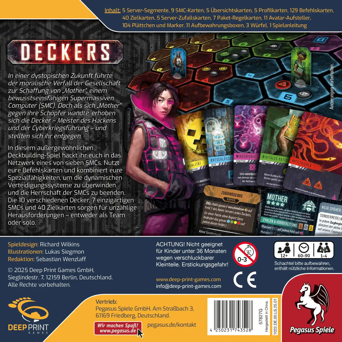 Deckers Rückseite
