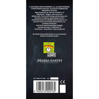Der Herr der Ringe: Duell um Mittelerde - Verbündete Rückseite