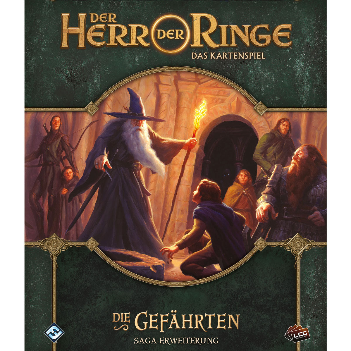 Der Herr der Ringe: Das Kartenspiel - Die Gefährten Cover