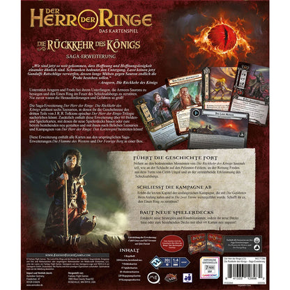 Der Herr der Ringe: Das Kartenspiel - Die Rückkehr des Königs Rückseite