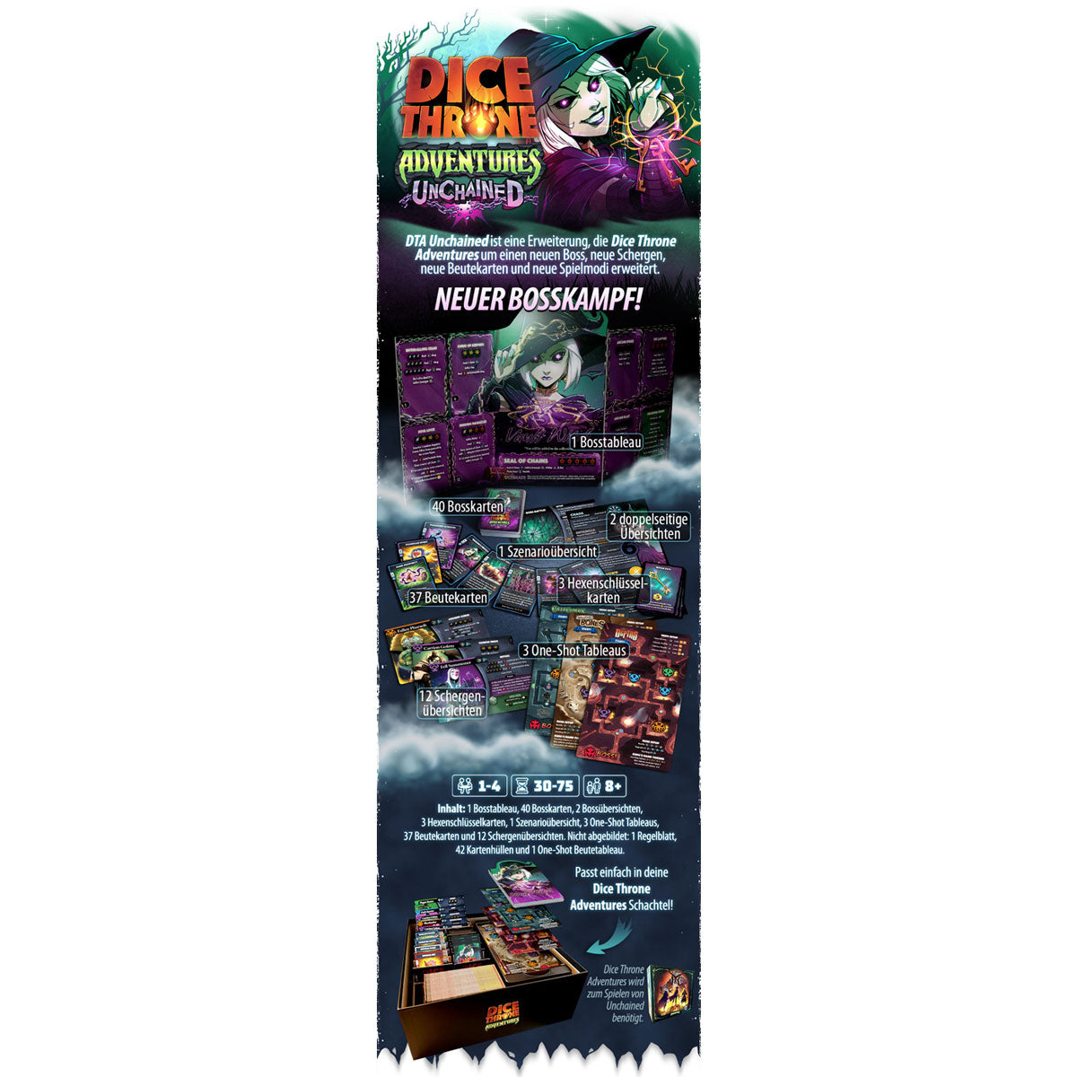 Dice Throne Adventures: Unchained Detail