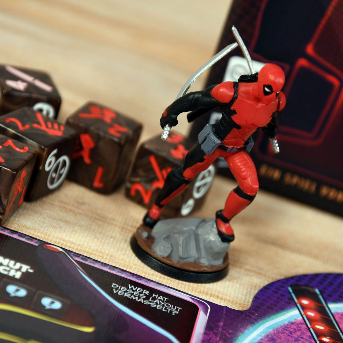 Dice Throne: Deadpool Detail